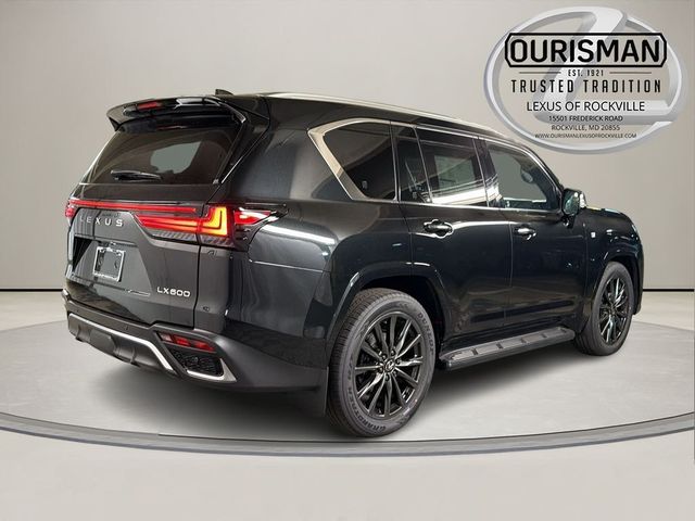 2026 Lexus LX LX 600 F SPORT Handling