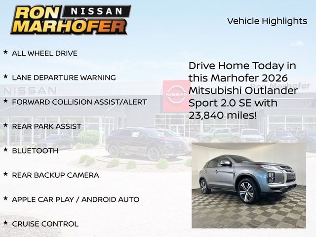 2026 Mitsubishi Outlander Sport SE
