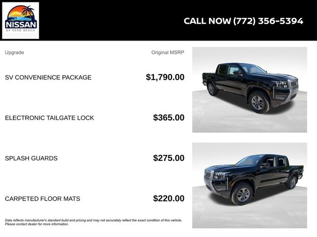 2026 Nissan Frontier SV