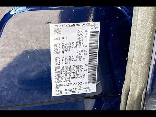 2026 Nissan Pathfinder Platinum
