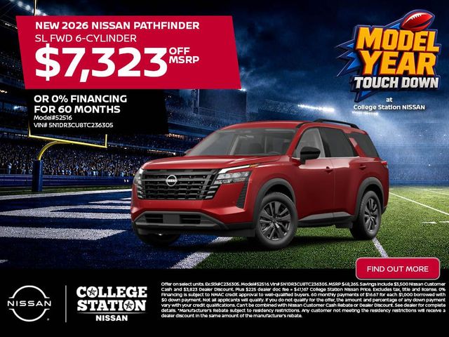 2026 Nissan Pathfinder SV