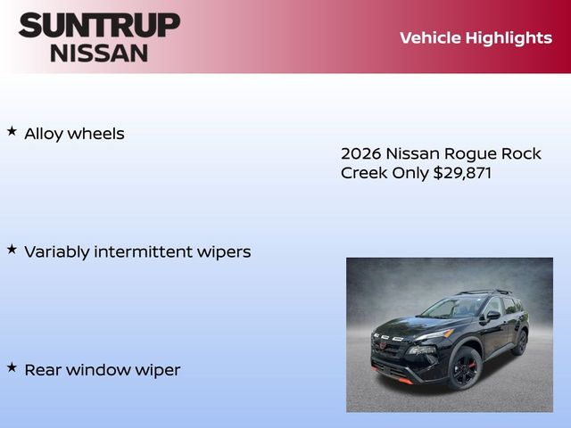 2026 Nissan Rogue Rock Creek