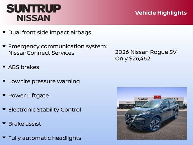 2026 Nissan Rogue SV