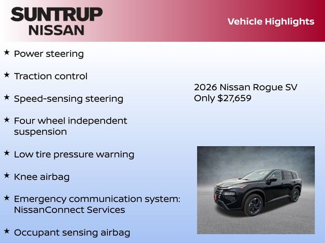 2026 Nissan Rogue SV