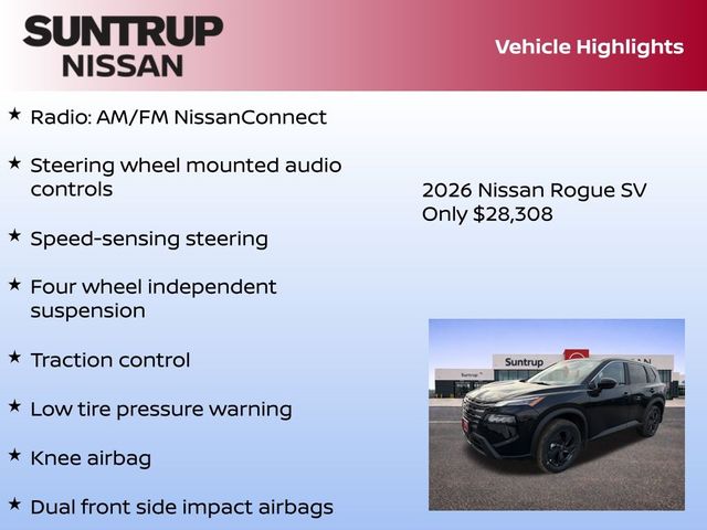 2026 Nissan Rogue SV