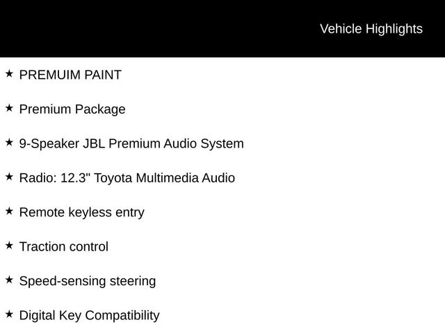 2026 Toyota Camry XSE