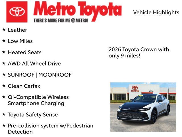 2026 Toyota Crown Platinum