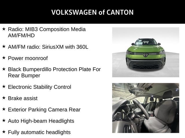 2026 Volkswagen Taos SE Black