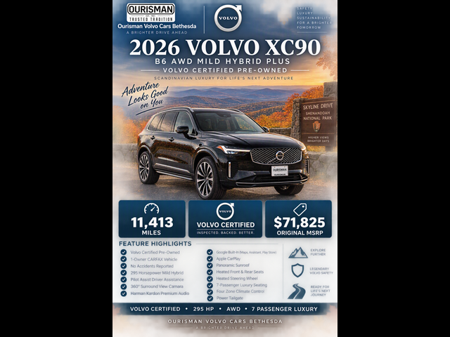 2026 Volvo XC90 Plus