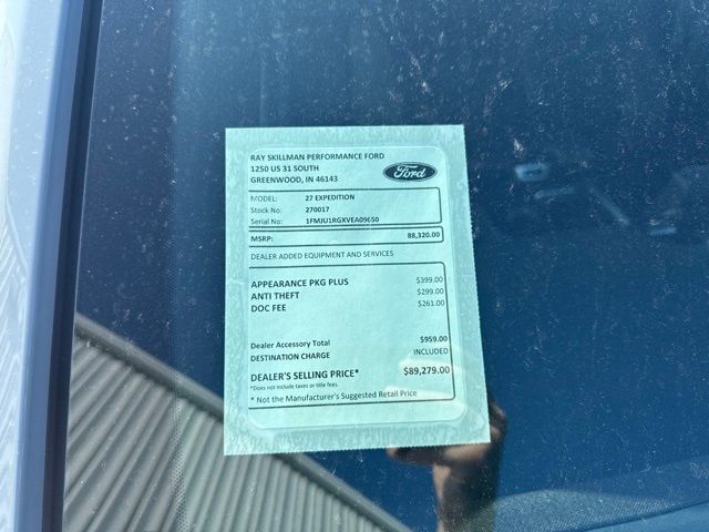 2027 Ford Expedition Tremor