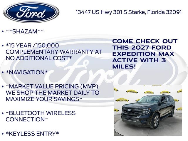 2027 Ford Expedition Max Active