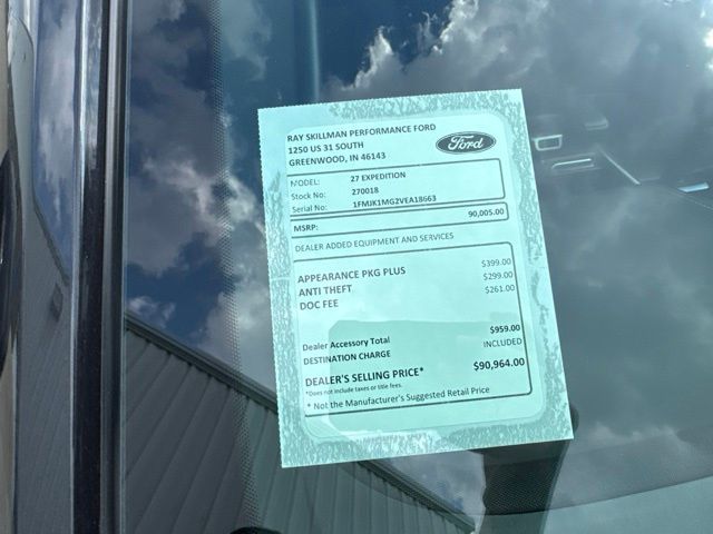 2027 Ford Expedition MAX Platinum