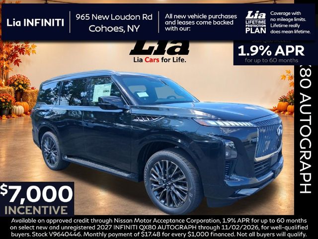 2027 INFINITI QX80 AUTOGRAPH