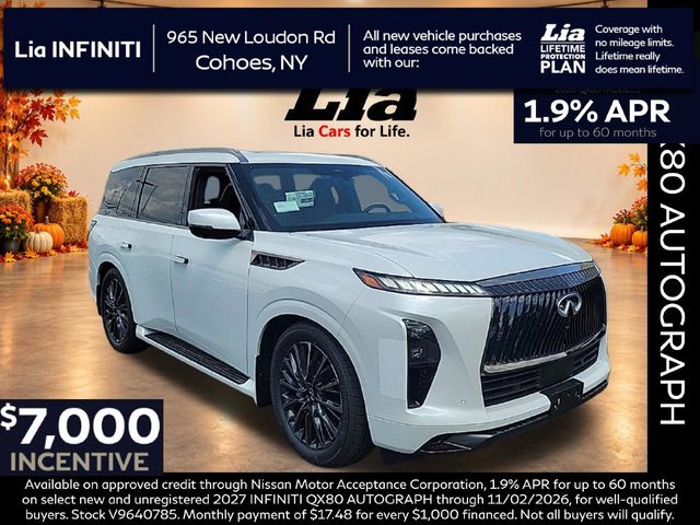 2027 INFINITI QX80 AUTOGRAPH