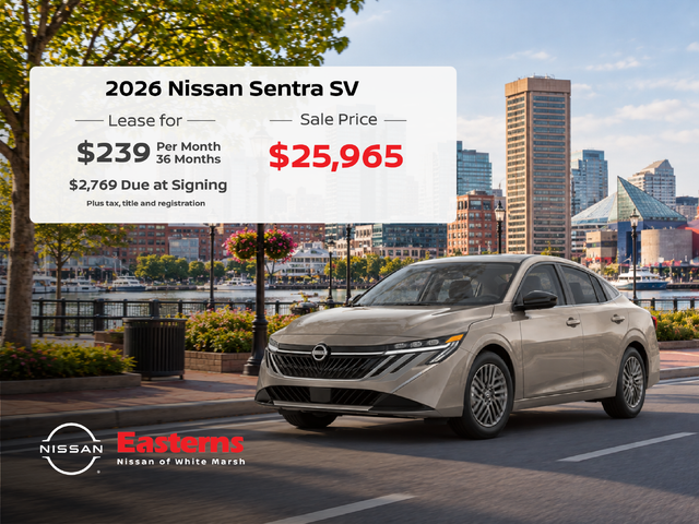 2027 Nissan Sentra SV