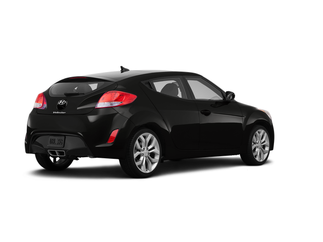 2012 Hyundai Veloster Black Interior