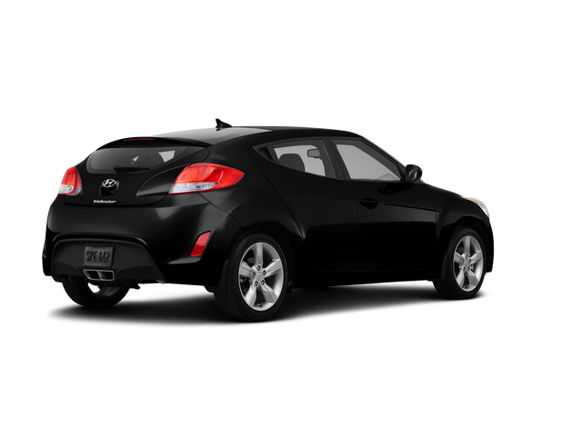 2013 Hyundai Veloster Black Interior