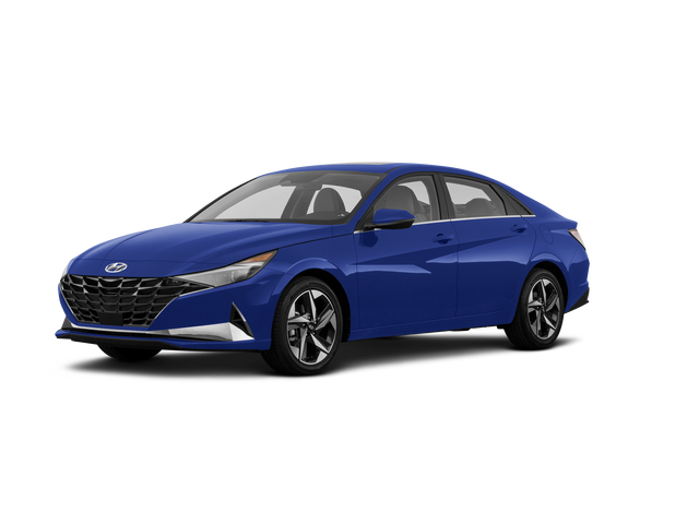 2022 Hyundai Elantra Hybrid Blue